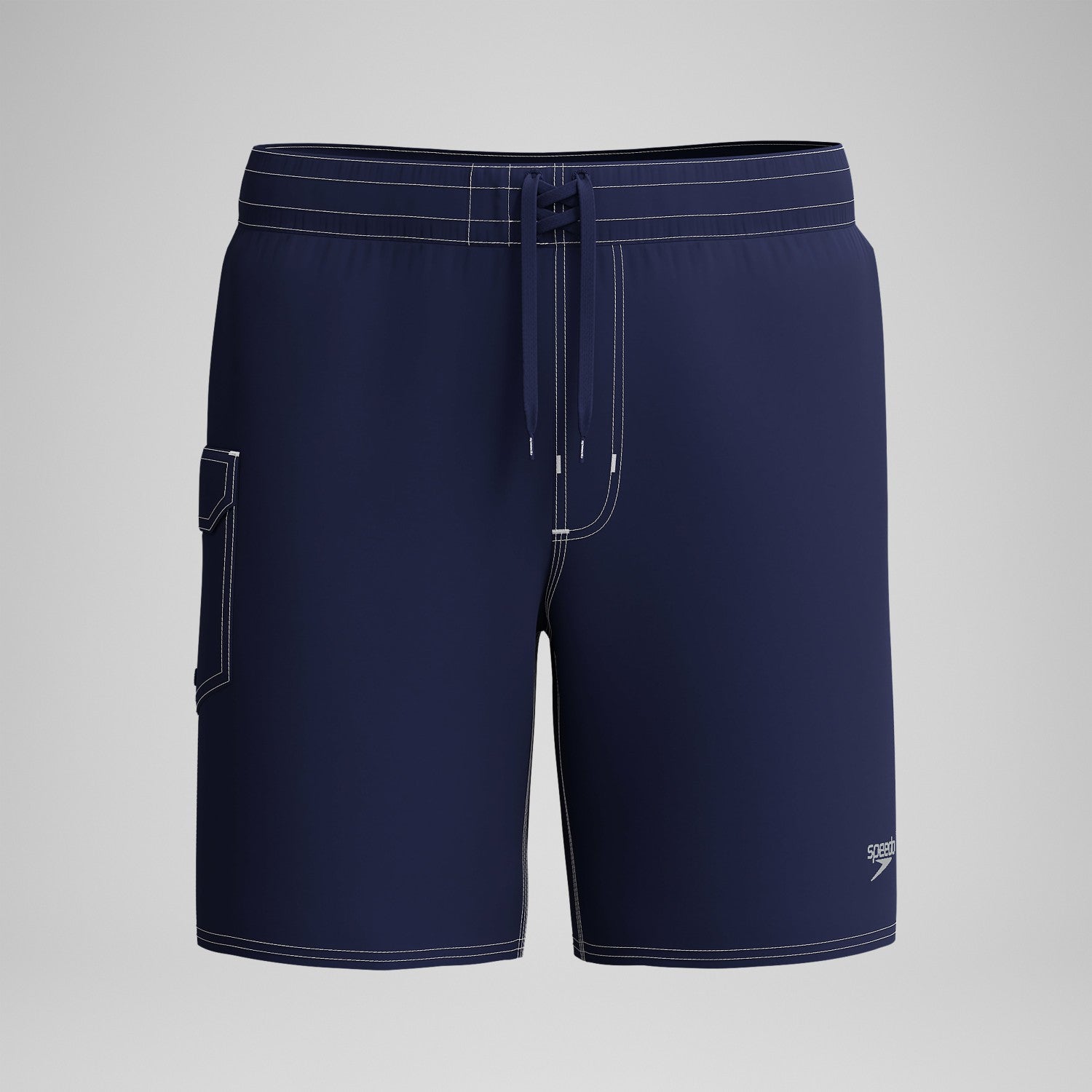 Lookout Solid Boardshorts Navy - Speedo