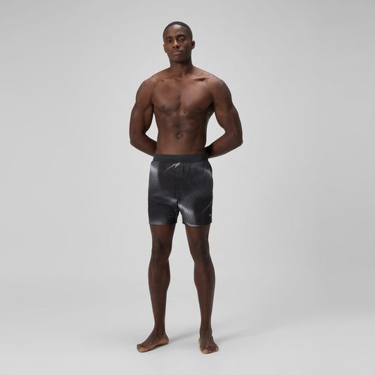 Lookout Printed Swim Shorts Grey - Speedo
