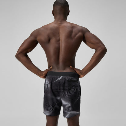 Lookout Printed Swim Shorts Grey - Speedo