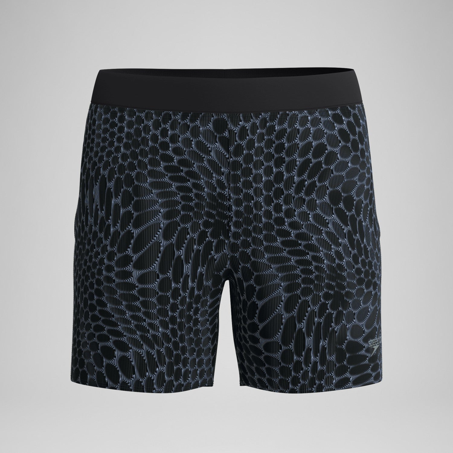 Lookout Printed Swim Shorts Black - Speedo