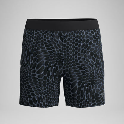 Lookout Printed Swim Shorts Black - Speedo