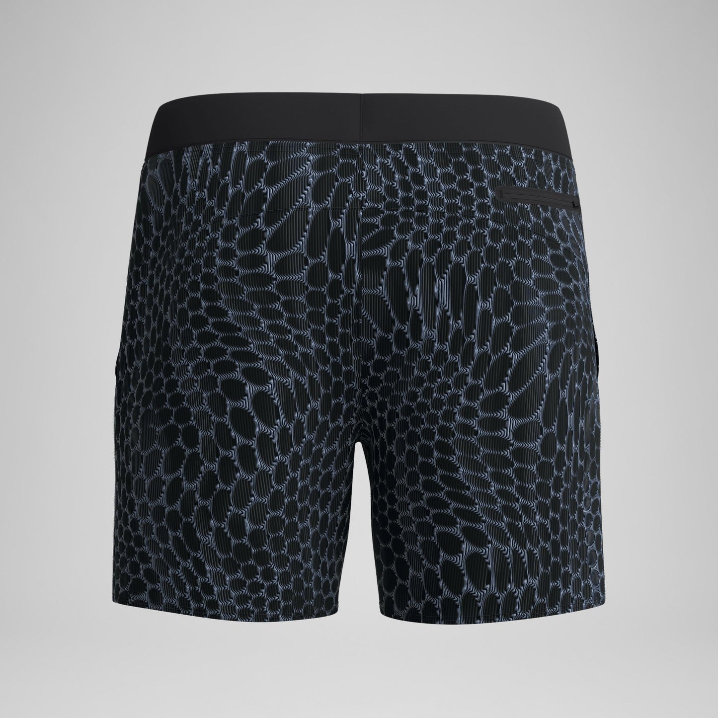 Lookout Printed Swim Shorts Black - Speedo