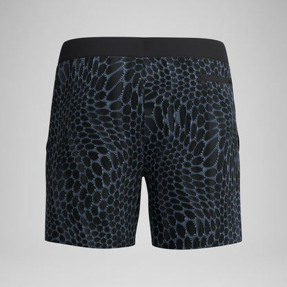 Lookout Printed Swim Shorts Black - Speedo