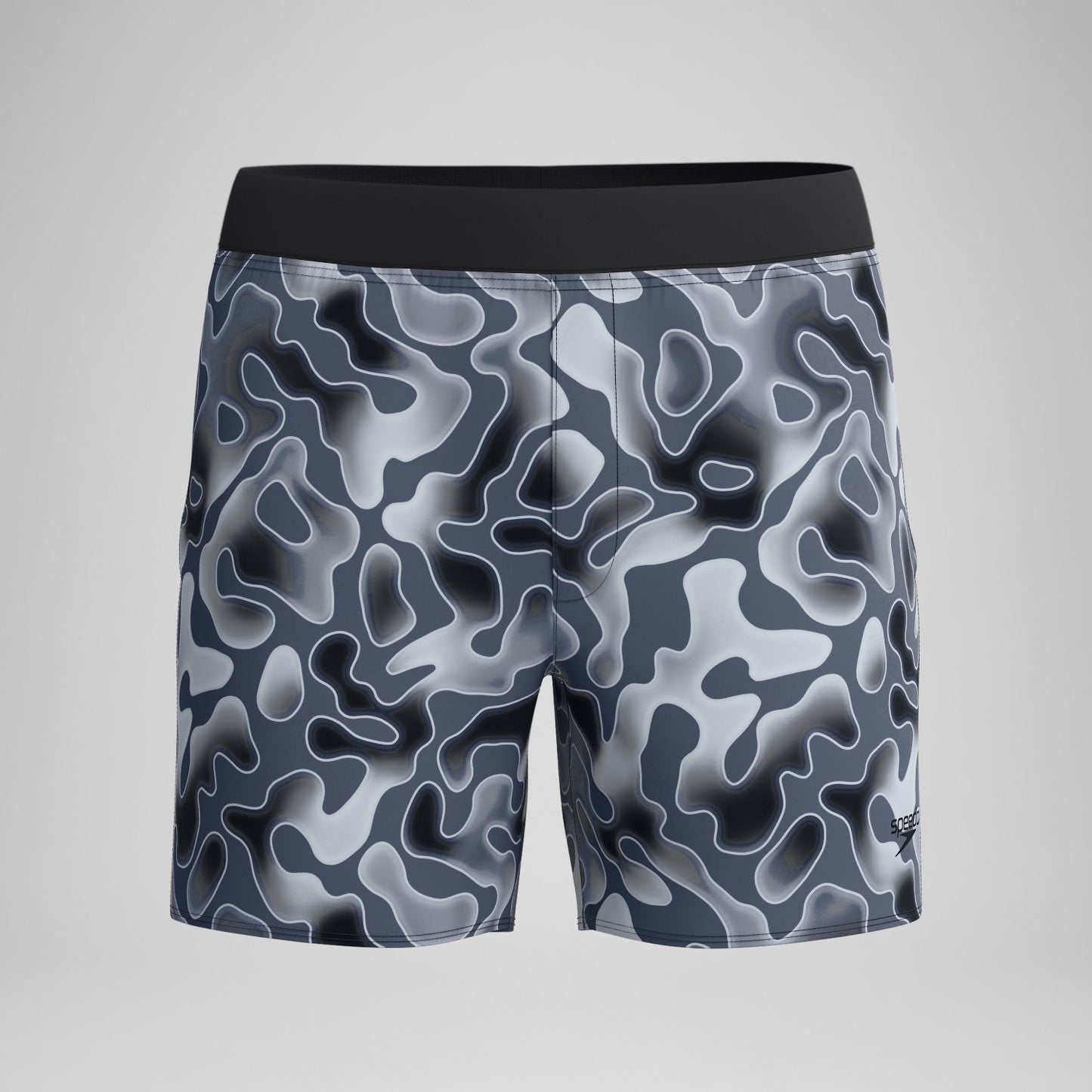 Lookout Printed Swim Shorts Grey - Speedo
