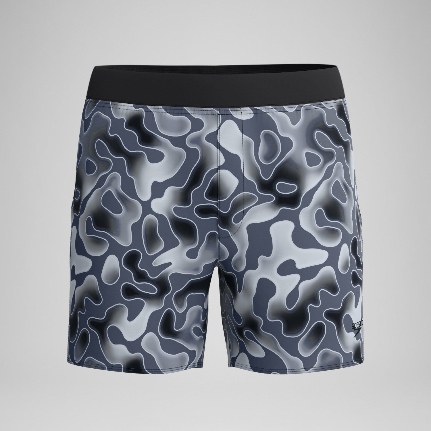 Lookout Printed Swim Shorts Grey - Speedo