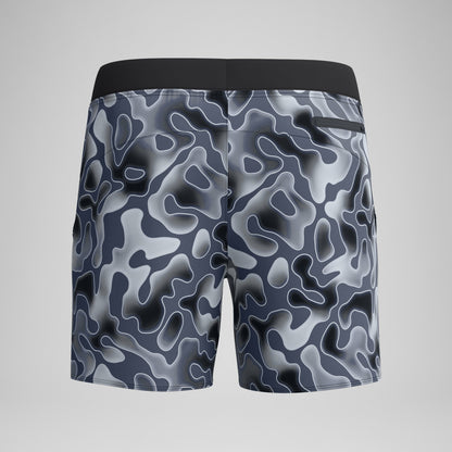 Lookout Printed Swim Shorts Grey - Speedo