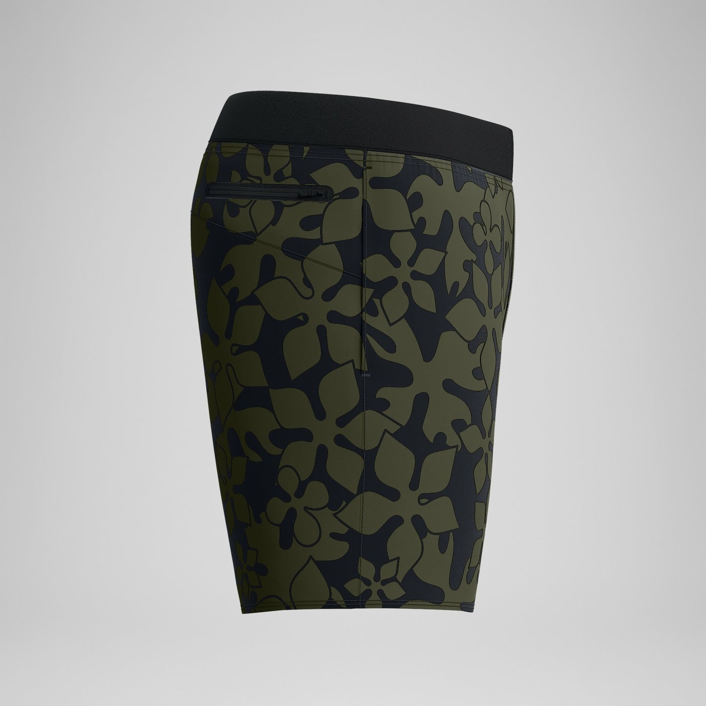 Lookout Printed Swim Shorts Dark Green - Speedo