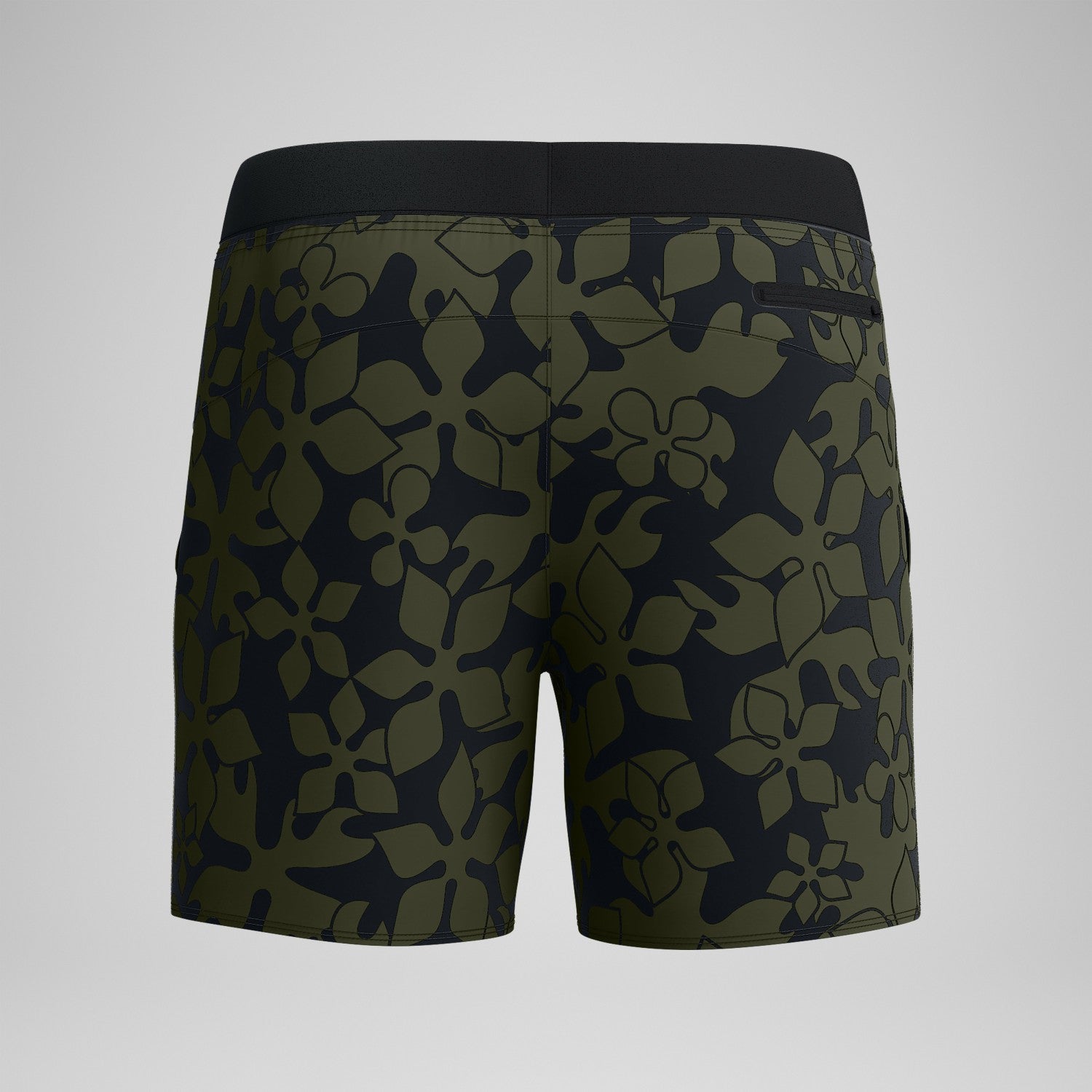 Lookout Printed Swim Shorts Dark Green - Speedo
