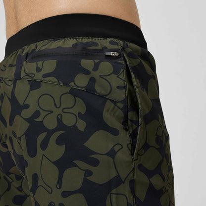 Lookout Printed Swim Shorts Dark Green - Speedo