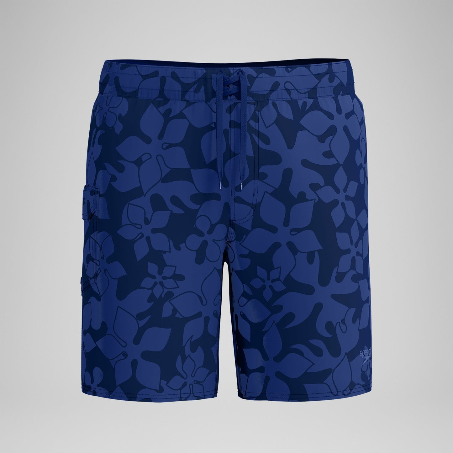 Lookout Printed Swim Shorts Navy - Speedo