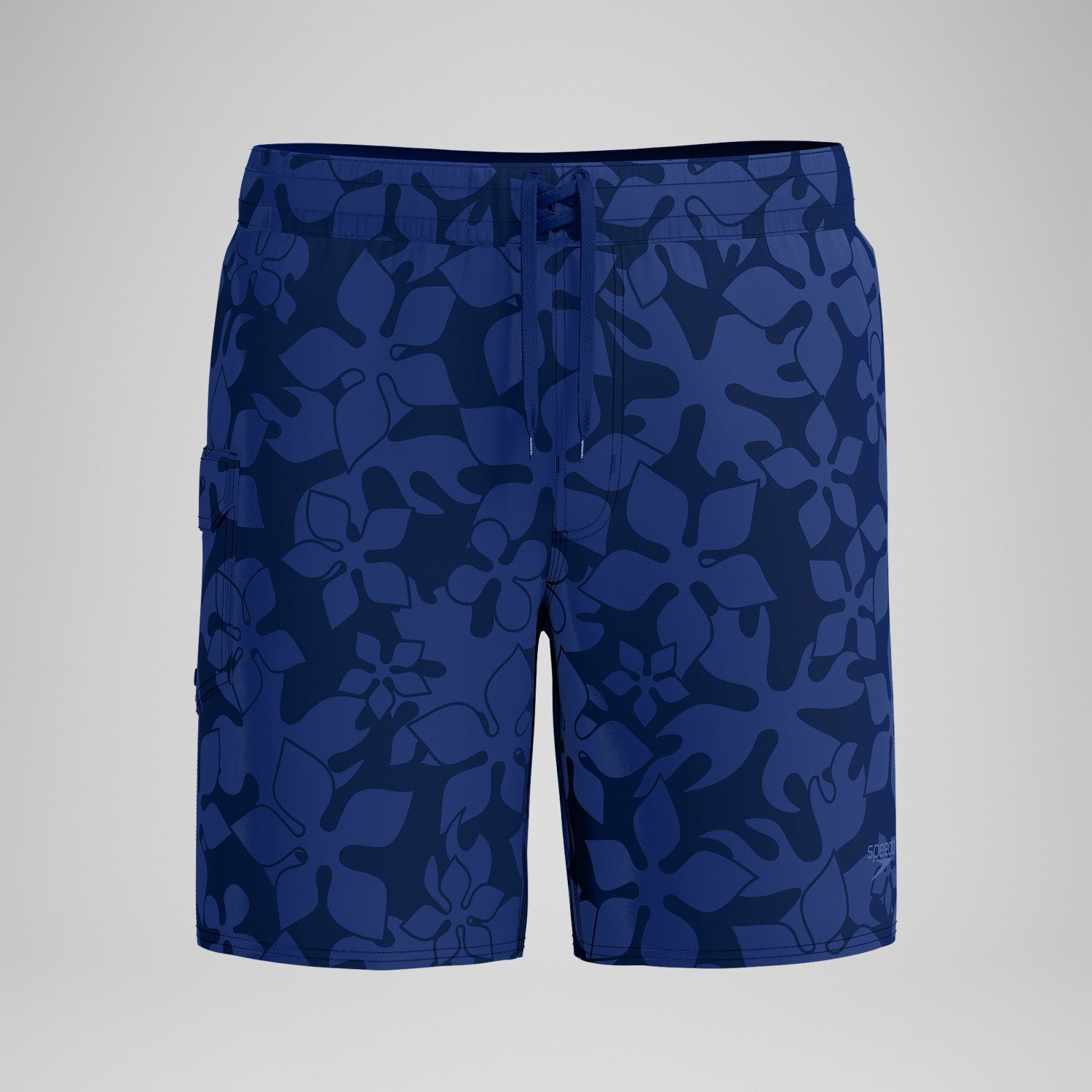 Lookout Printed Swim Shorts Navy - Speedo