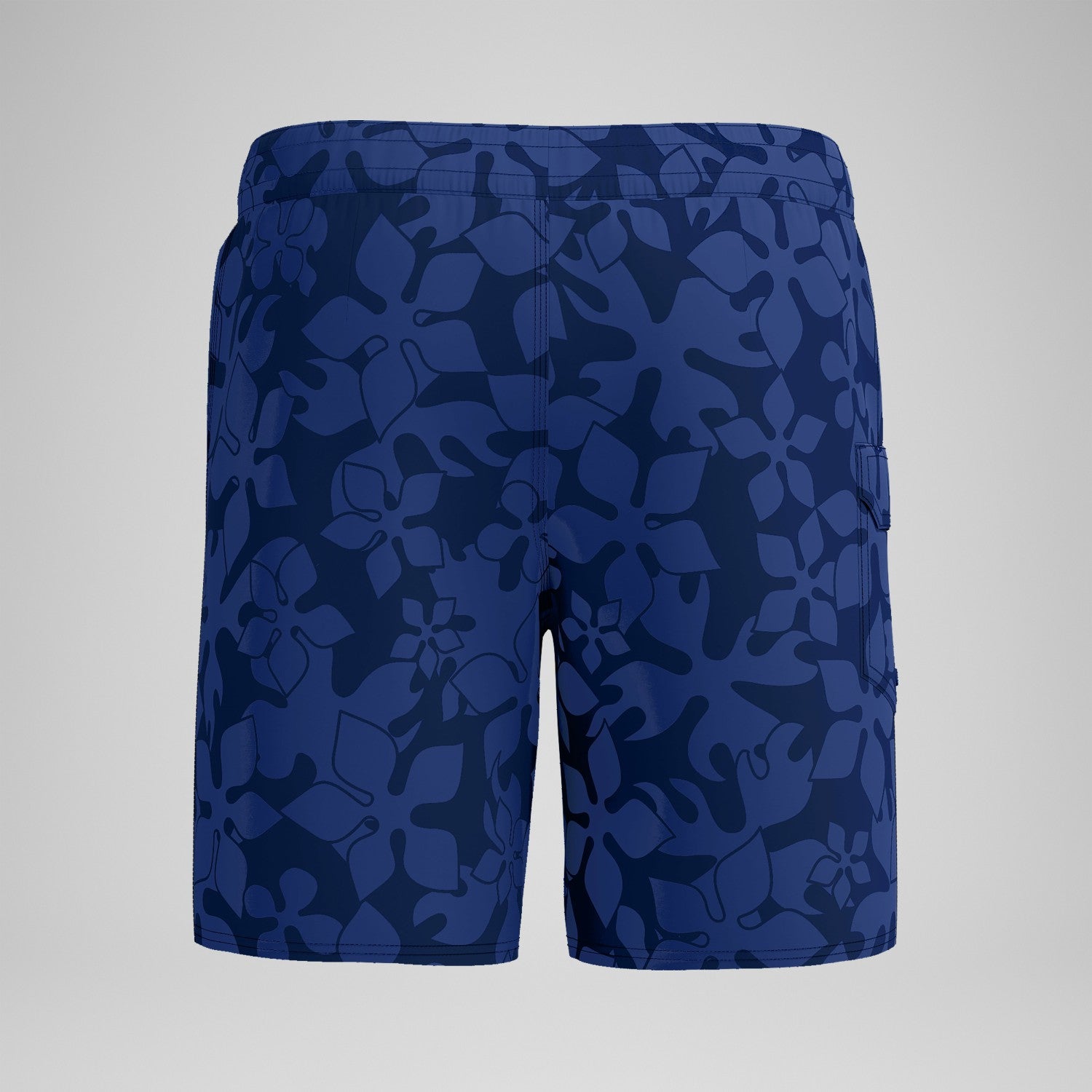 Lookout Printed Swim Shorts Navy - Speedo