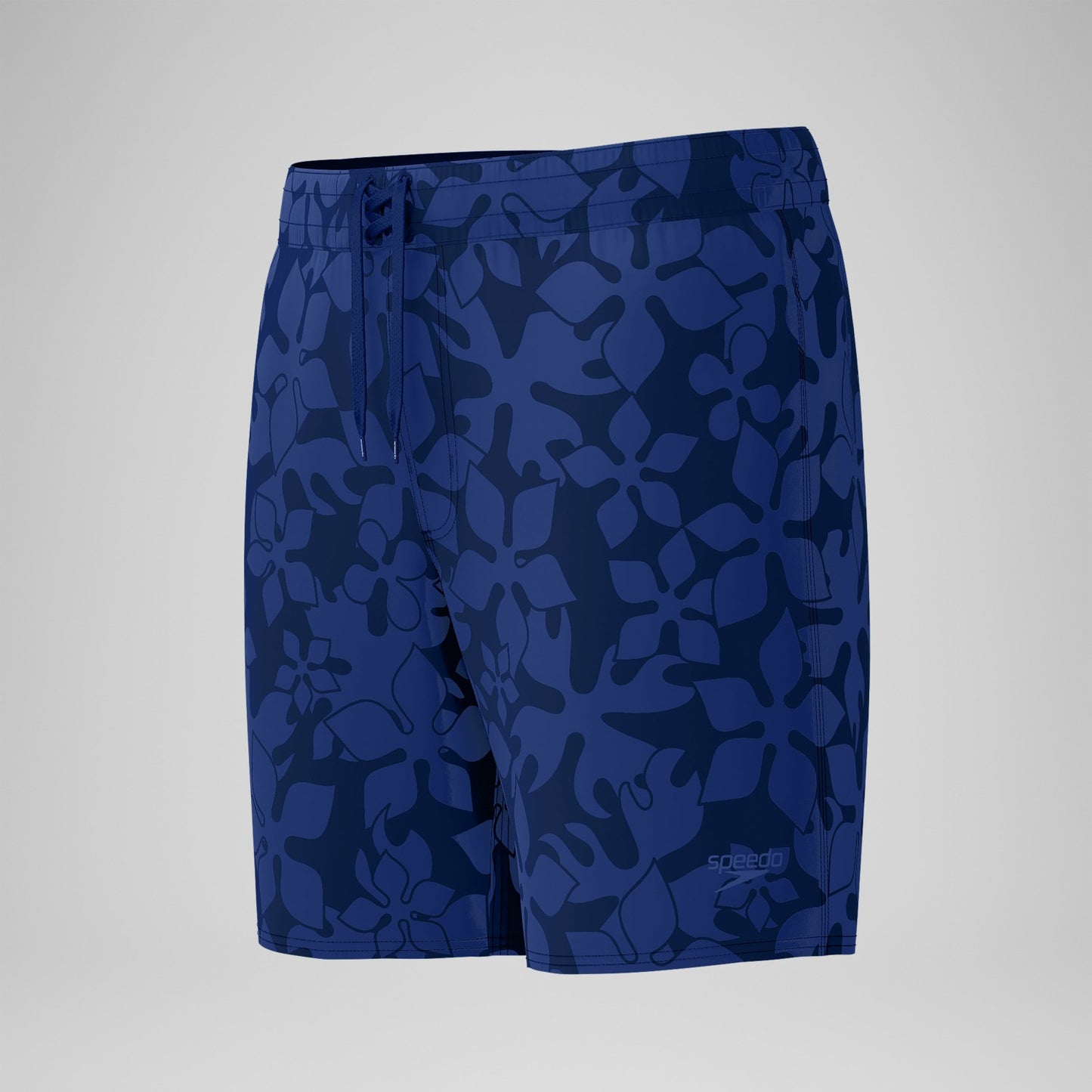 Lookout Printed Swim Shorts Navy - Speedo