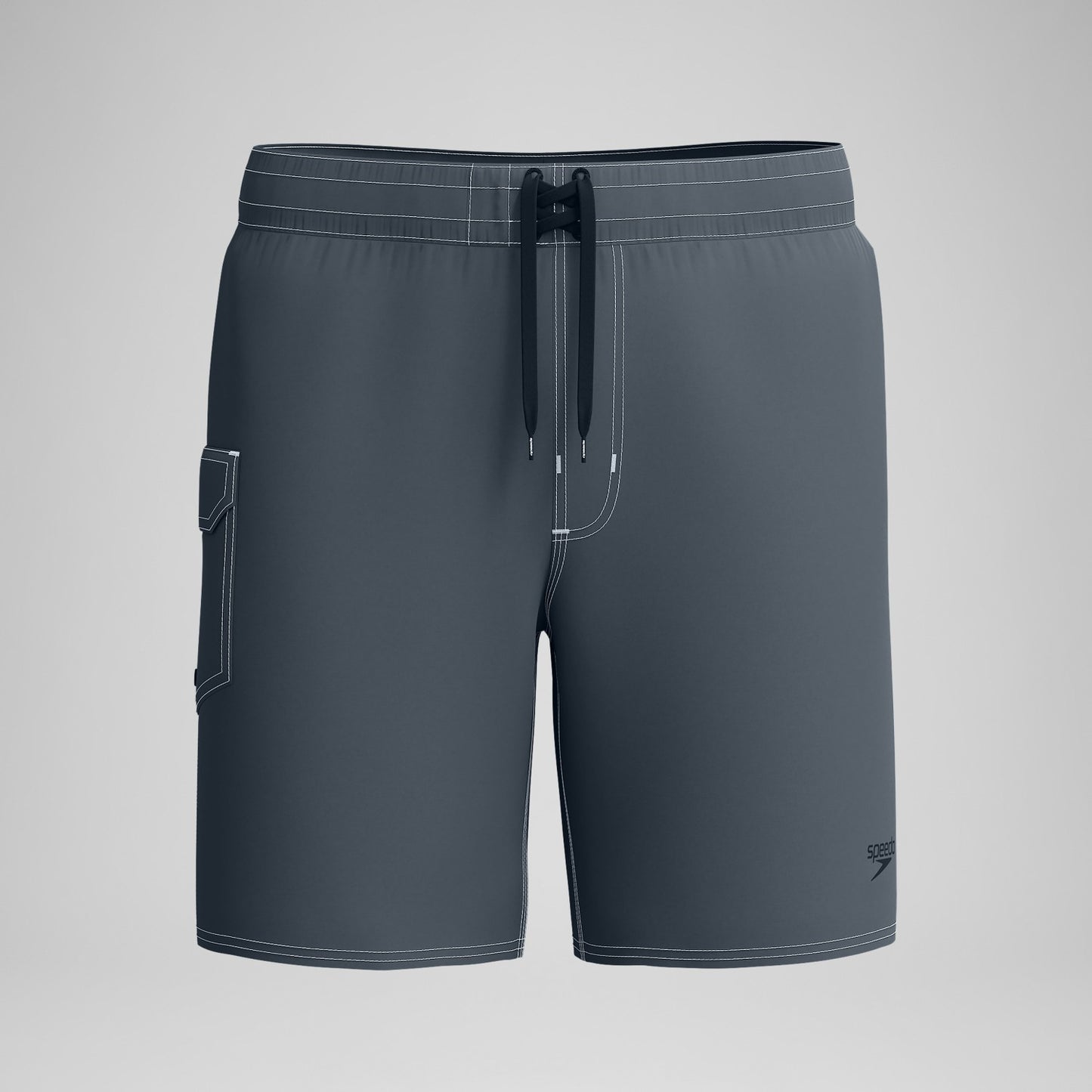 Lookout Solid Boardshorts Grey - Speedo