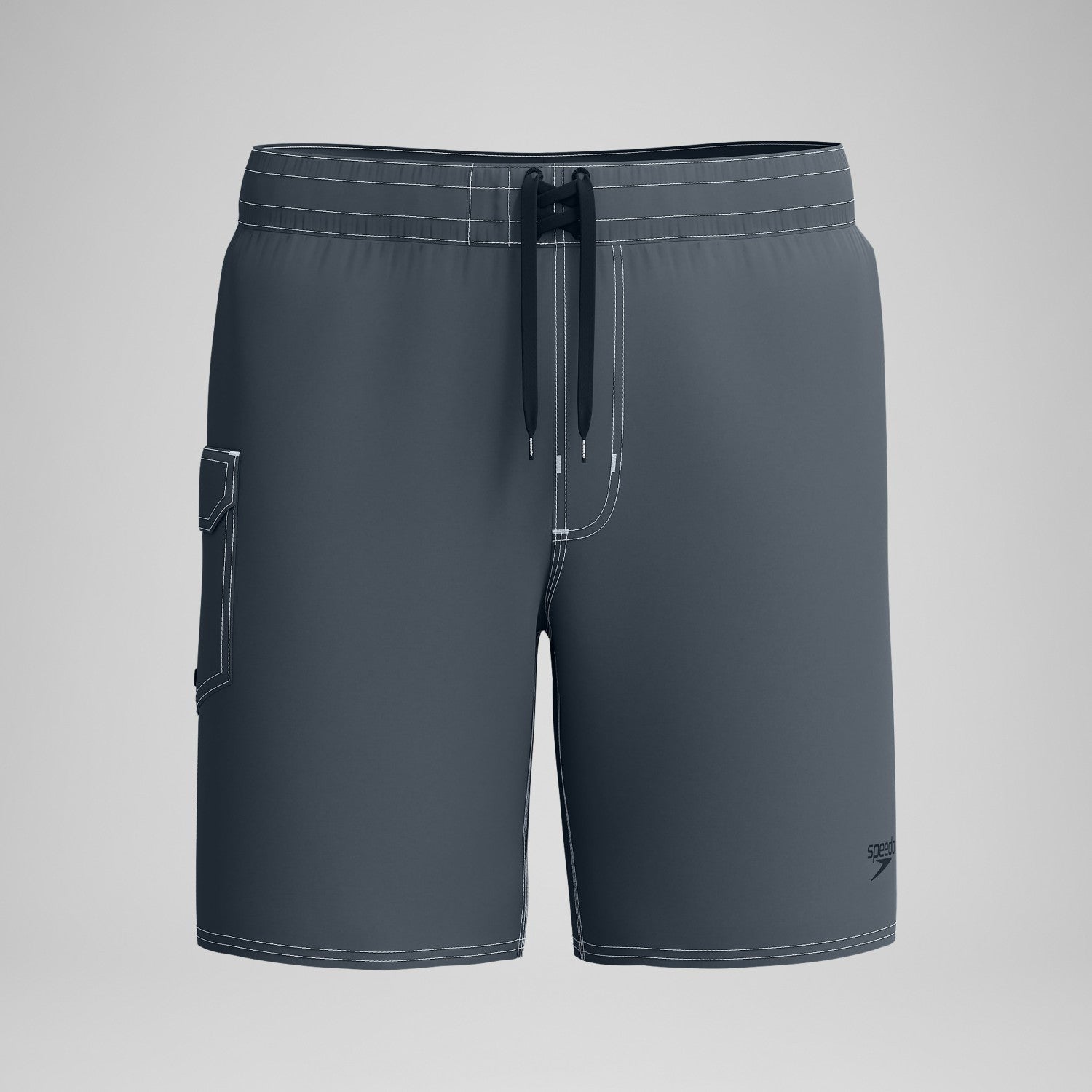 Lookout Solid Boardshorts Grey - Speedo