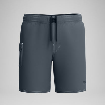 Lookout Solid Boardshorts Grey - Speedo