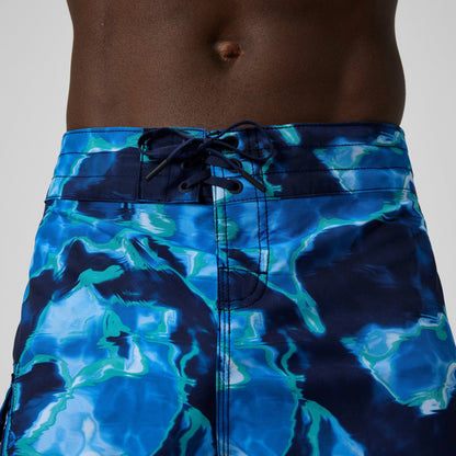 Lookout Printed Boardshorts Blue - Speedo