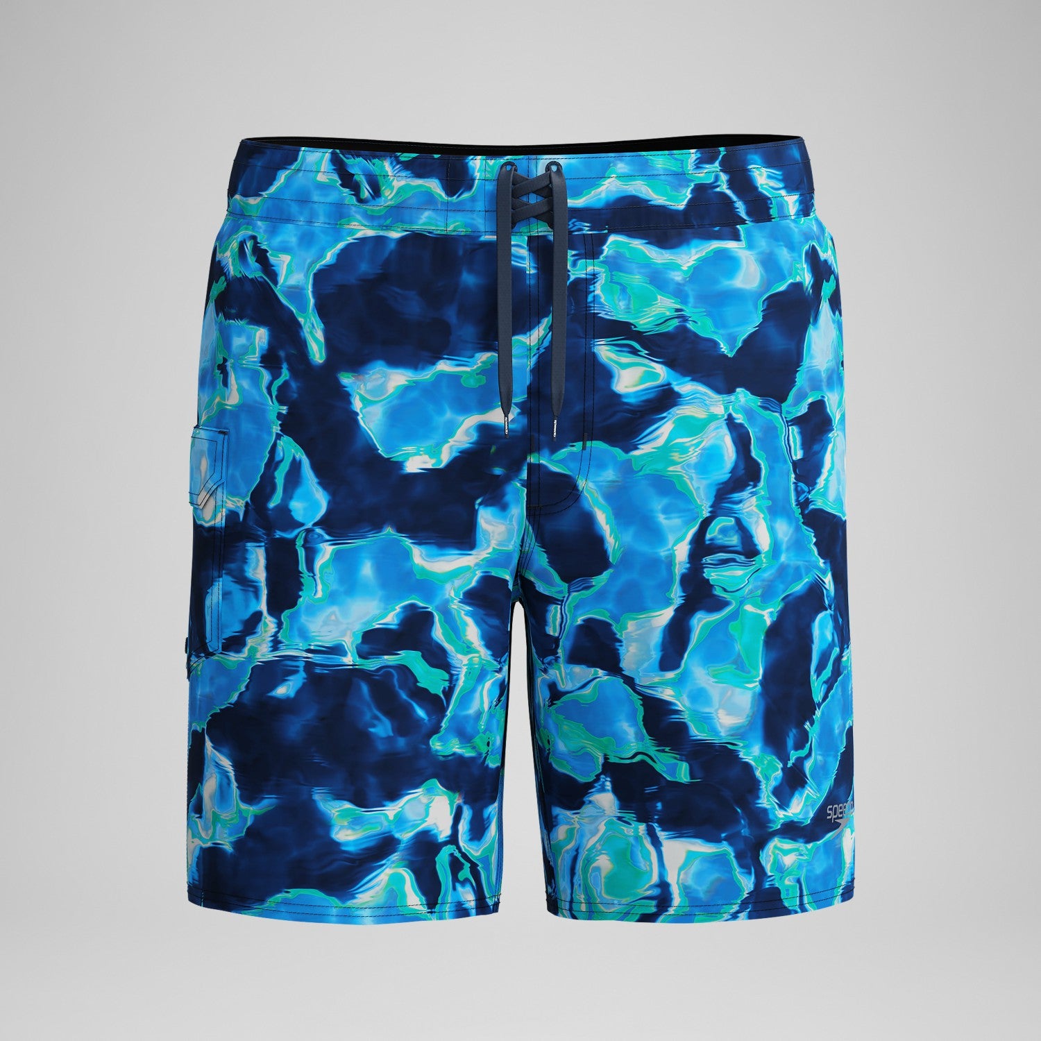 Lookout Printed Boardshorts Blue - Speedo