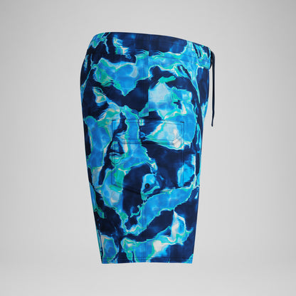 Lookout Printed Boardshorts Blue - Speedo