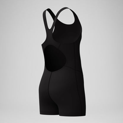 Girls' Endurance+ Legsuit Black - Speedo