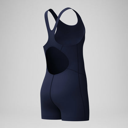 Girls Endurance+ Legsuit Navy - Speedo