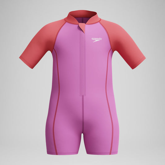Infant Girls' Learn to Swim Neoprene Suit Swimsuit Pink - Speedo