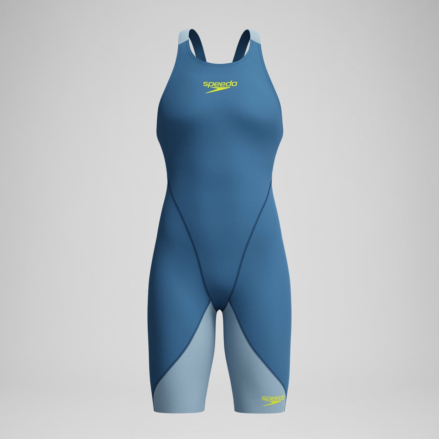 Girls Fastskin LZR Ignite Kneeskin Blue - Speedo