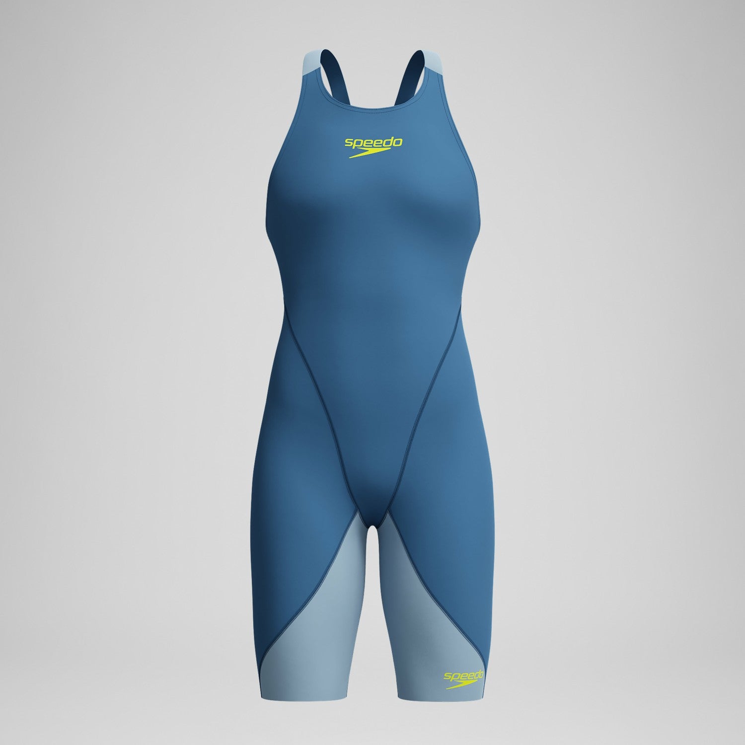 Girls Fastskin LZR Ignite Kneeskin Blue - Speedo