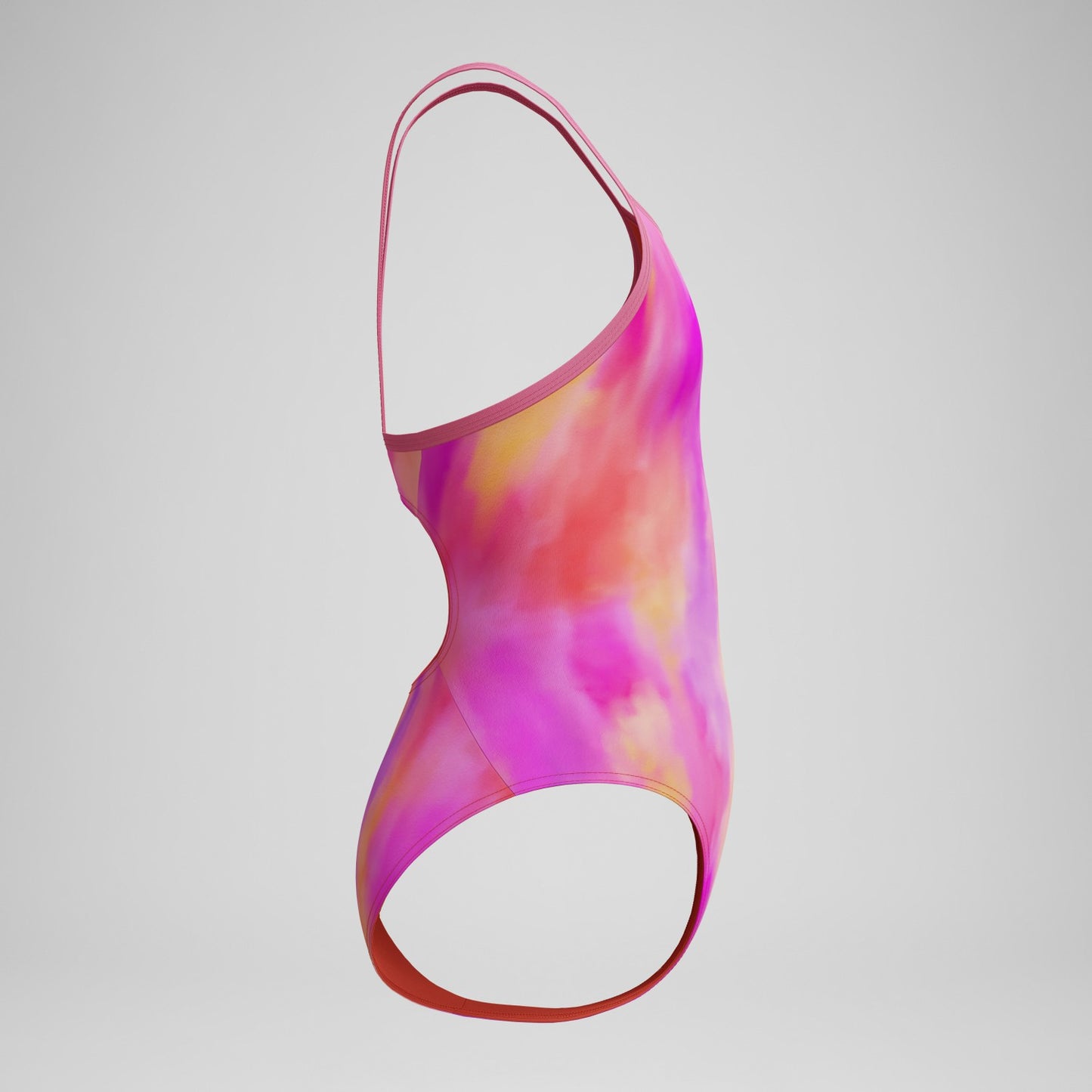 Girls Printed Thinstrap Swimsuit Pink - Speedo