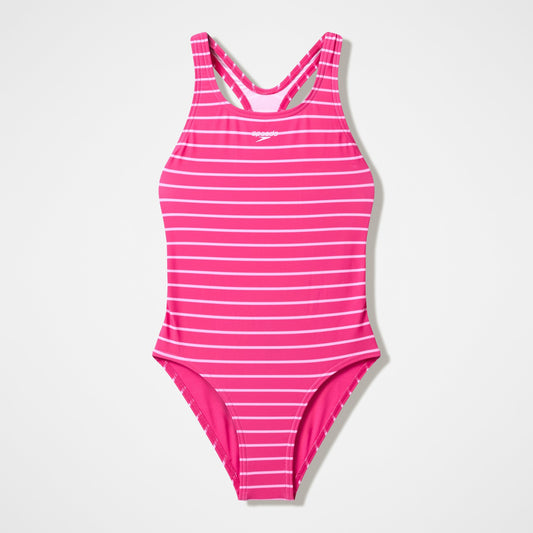 Girls Medalist Printed Swimsuit Pink - Speedo