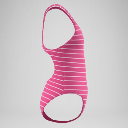 Girls Medalist Printed Swimsuit Pink - Speedo