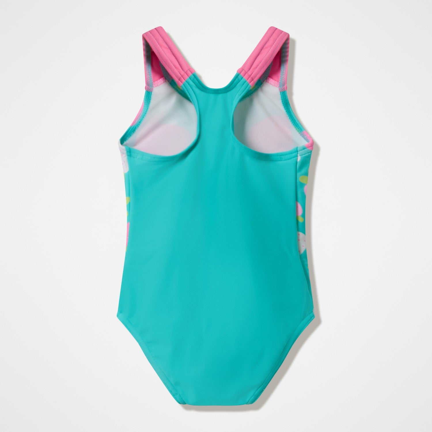 Infant Girls Placement Swimsuit Turquoise/Pink - Speedo