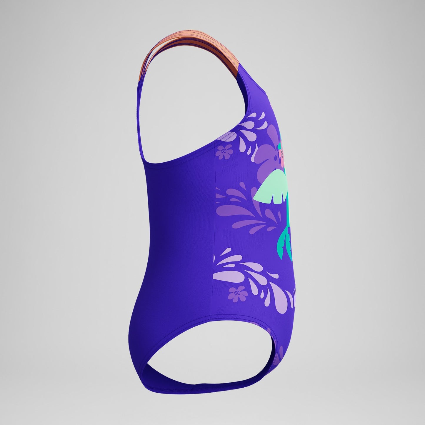 Infant Girls Learn to Swim Printed Swimsuit Purple - Speedo