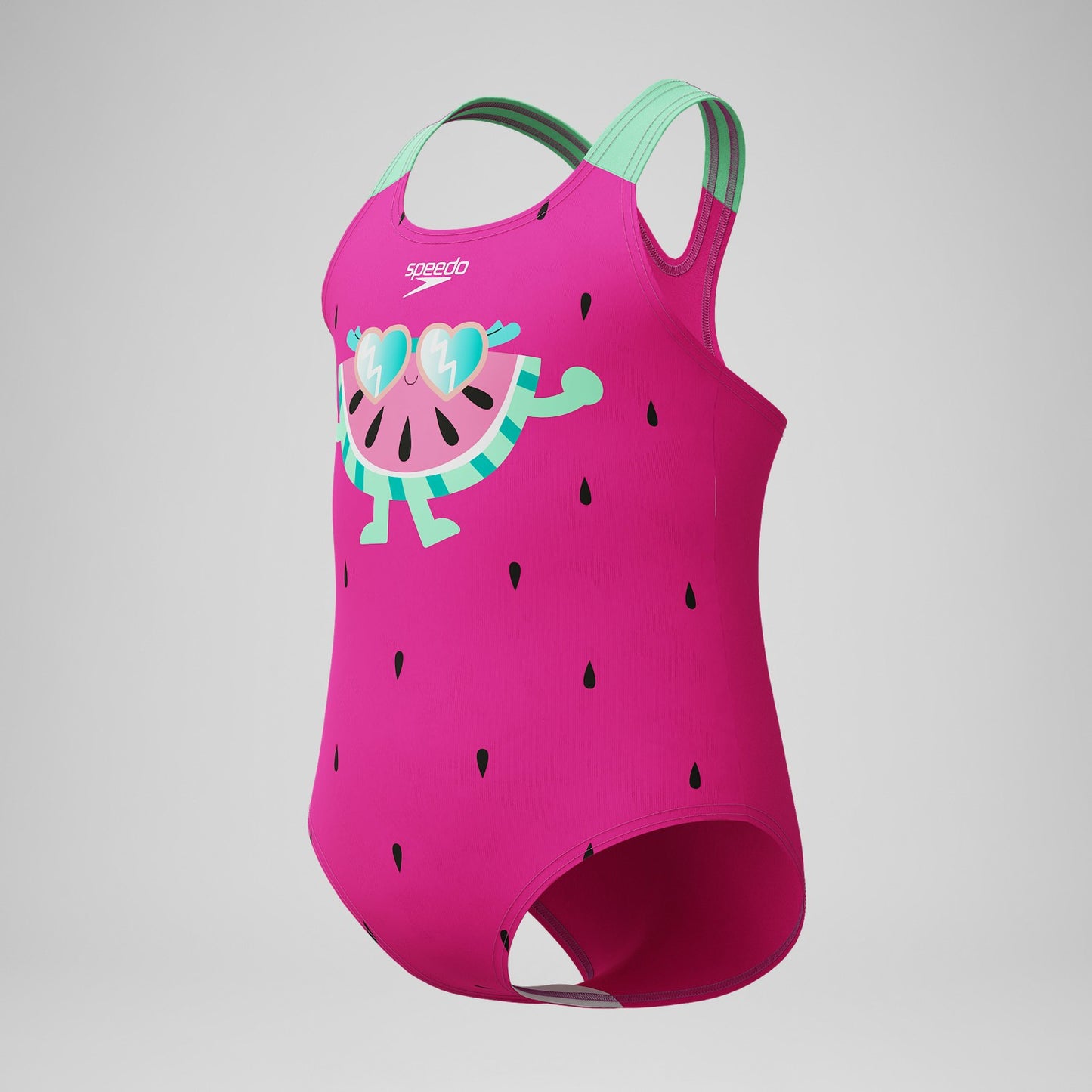Infant Girls Learn to Swim Printed Swimsuit Pink - Speedo