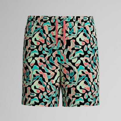 Boys Printed Swim Shorts Orange/Green - Speedo