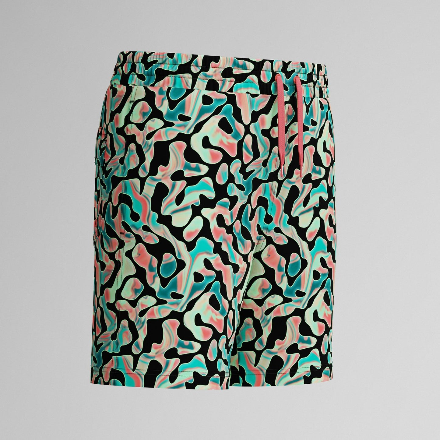 Boys Printed Swim Shorts Orange/Green - Speedo