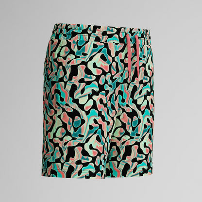 Boys Printed Swim Shorts Orange/Green - Speedo