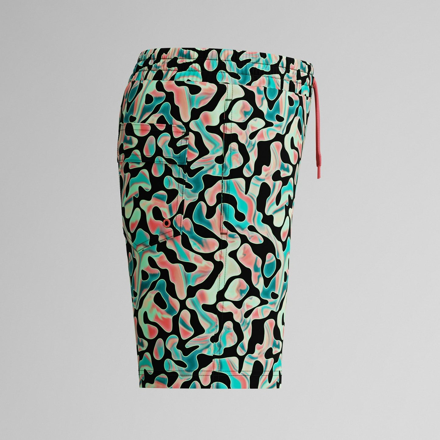 Boys Printed Swim Shorts Orange/Green - Speedo