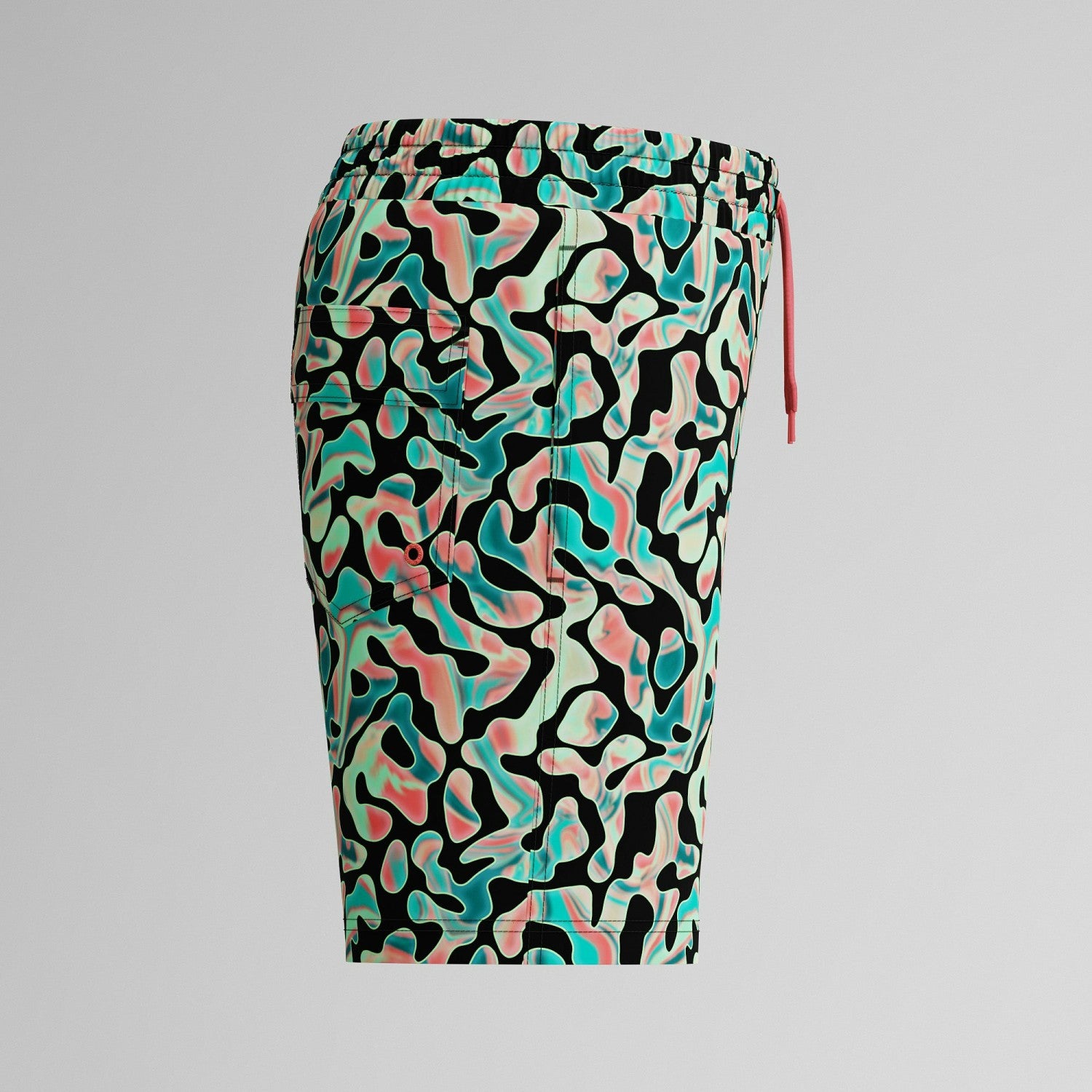 Boys Printed Swim Shorts Orange/Green - Speedo