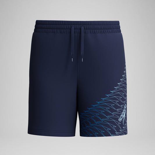 Boys Medley Logo Swim Shorts Navy/Blue - Speedo