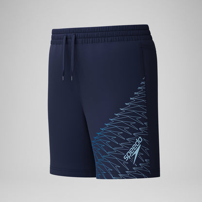 Boys Medley Logo Swim Shorts Navy/Blue - Speedo
