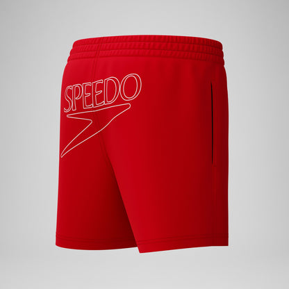 Boys Classic Logo Swim Shorts Red - Speedo