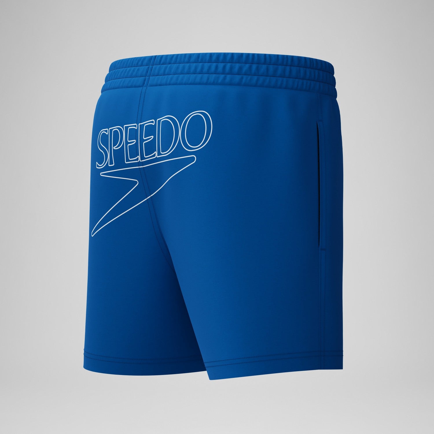 Boys Classic Logo Swim Shorts Blue - Speedo