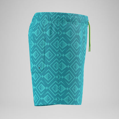 Boys Printed Swim Shorts Turquoise - Speedo