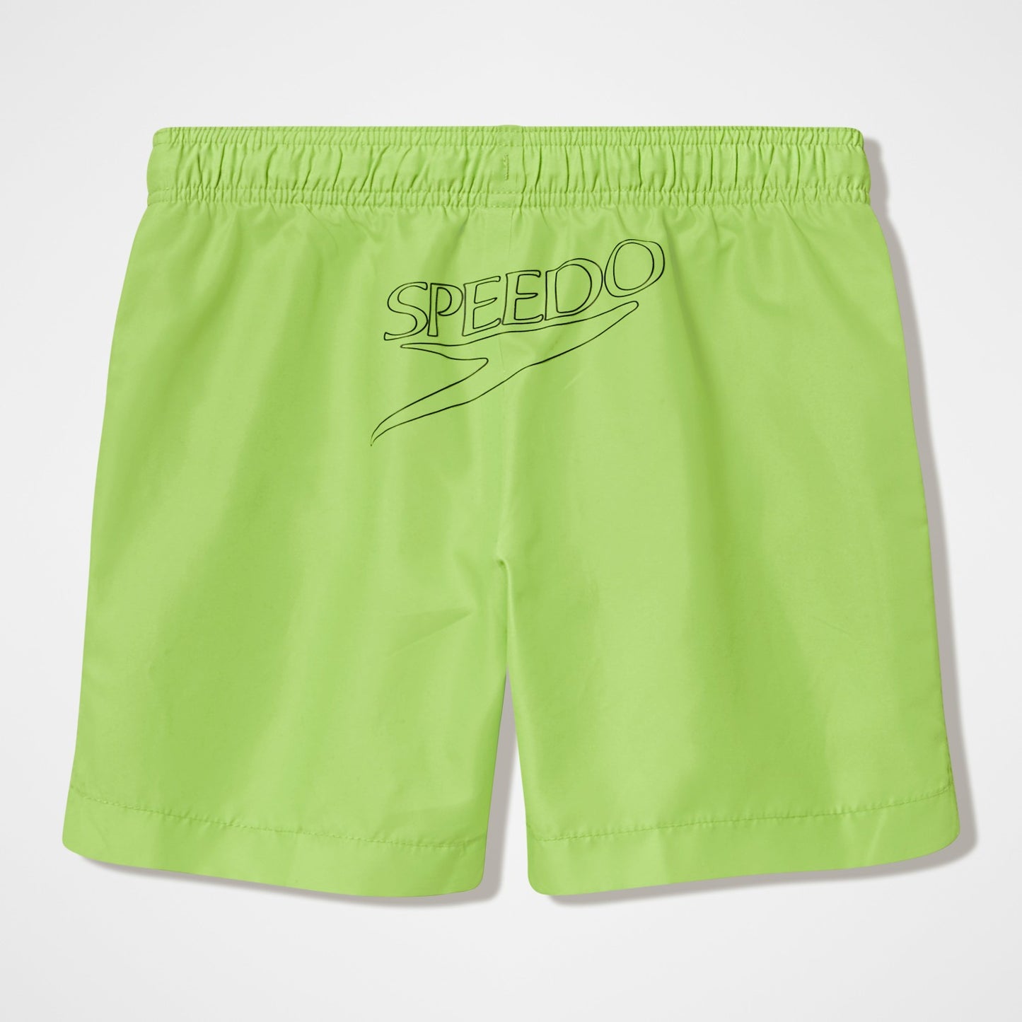 Boys Essentials Logo Swim Shorts Green - Speedo