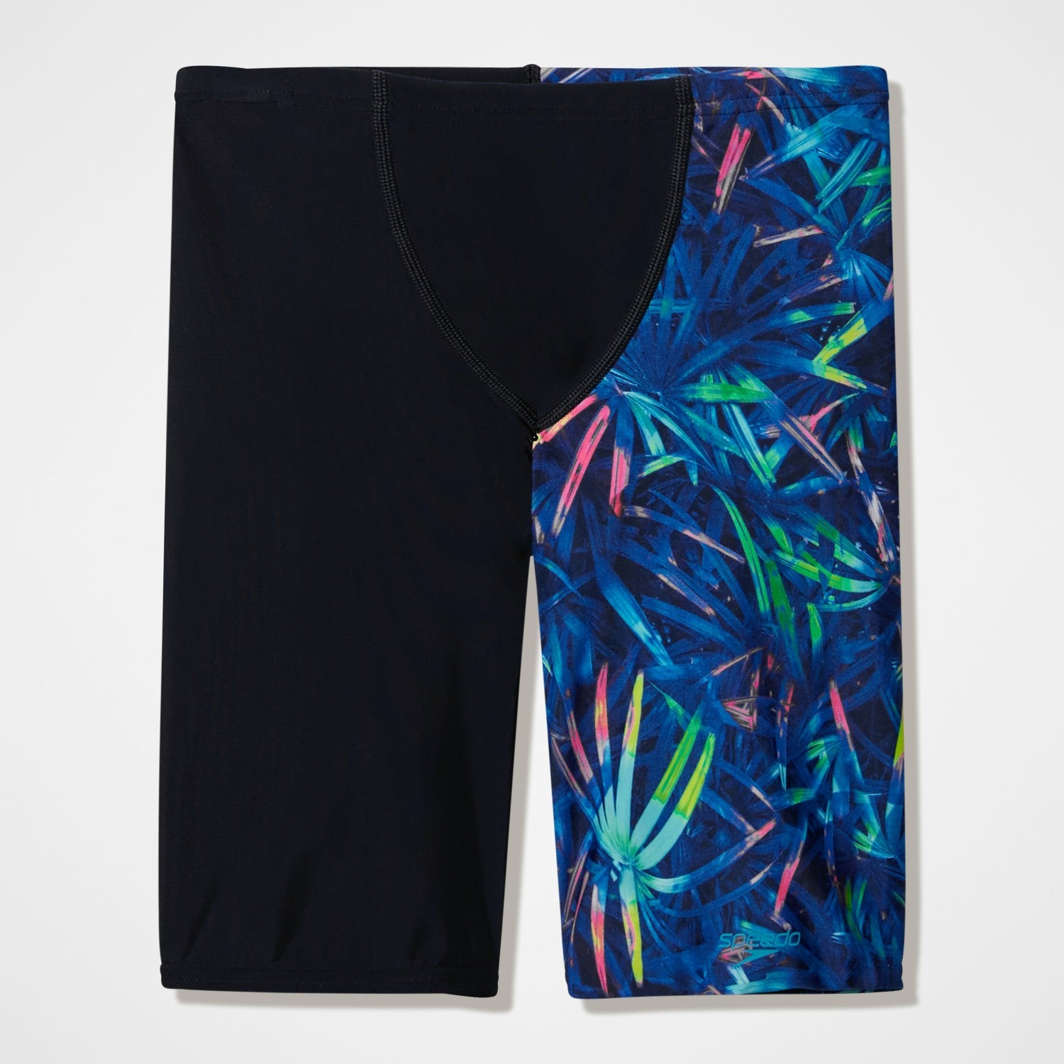 Boys Printed V-Cut Jammer Navy - Speedo