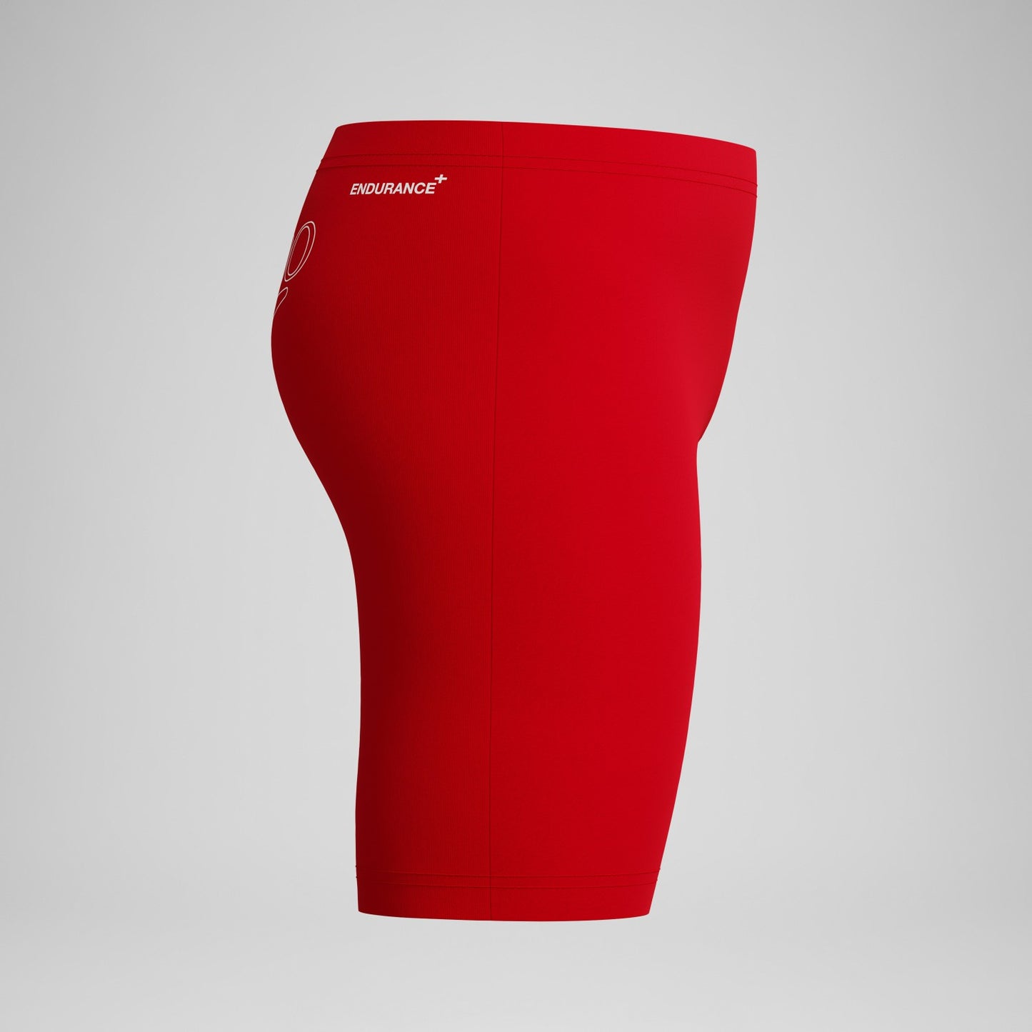 Boys Endurance+ Logo Jammer Red - Speedo