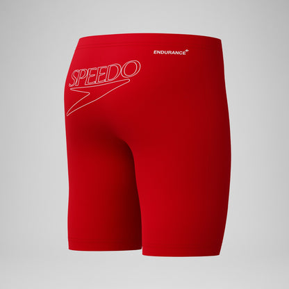 Boys Endurance+ Logo Jammer Red - Speedo