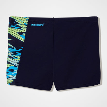 Boys Hyperboom Aquashorts Black/Blue - Speedo