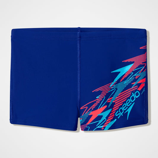 Boys Medley Logo Aquashorts Blue - Speedo